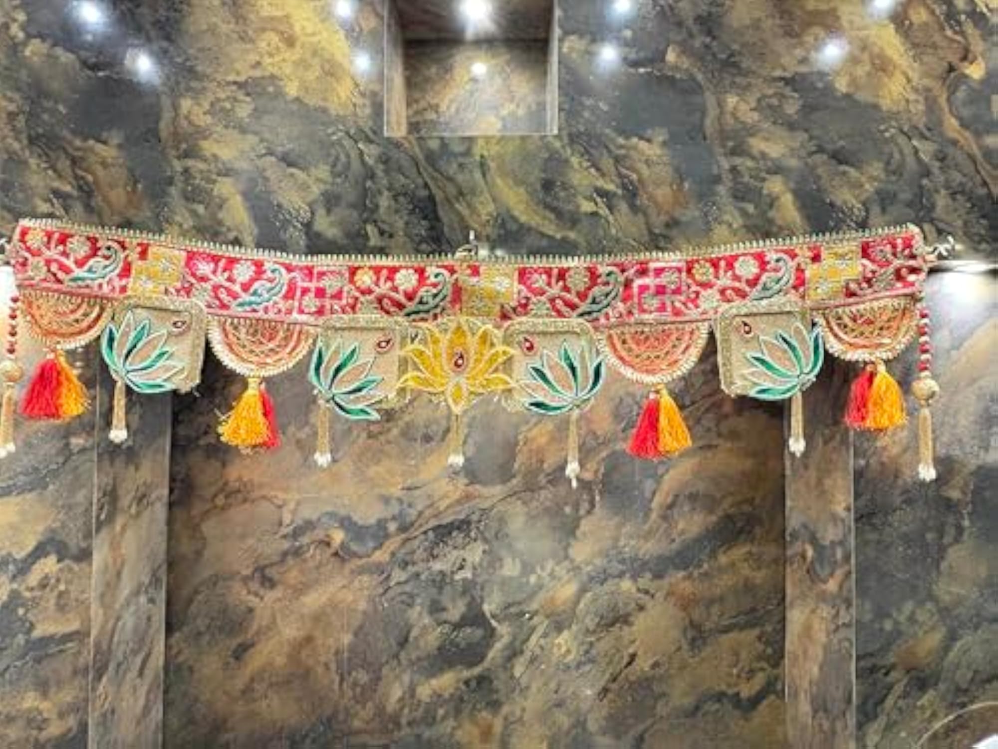 Handmade Decorative Toran for Main Door & Mandir Decoration
