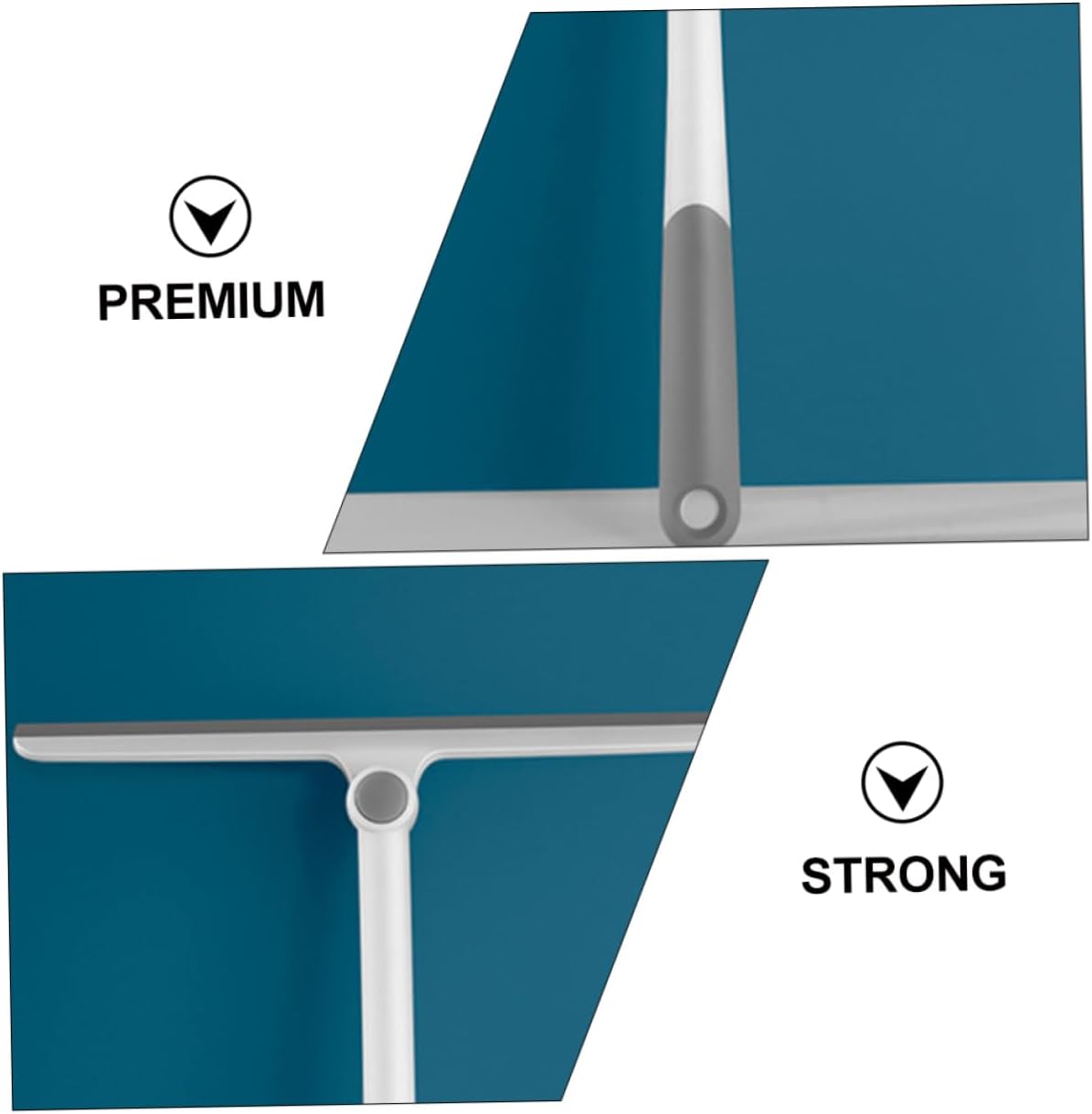 minkissy Practical Glass Cleaning Squeegee Tool for Home Use Durable Grey Window Cleaner for Effortless Water Removal Glass Mirrors and Tiles Non-Slip Handle for Comfort and Control