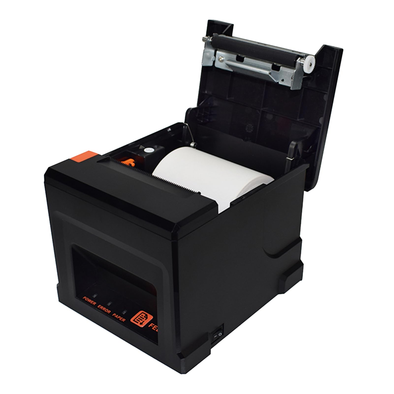 80-mm-USB-BT-Belegdrucker, POS-Drucker, mit Automatischer Schneidevorrichtung, Belegdrucker, Restaurantküchendrucker, Kompatibel mit Support ESC POS (EU-1)