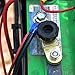 Side Post Battery Disconnect Switch 12V, Ampper Quick Disconnect Battery Cut Off Switch Battery Shut Off Kill Switch for Car (with Long Bolt, 1 Pack)