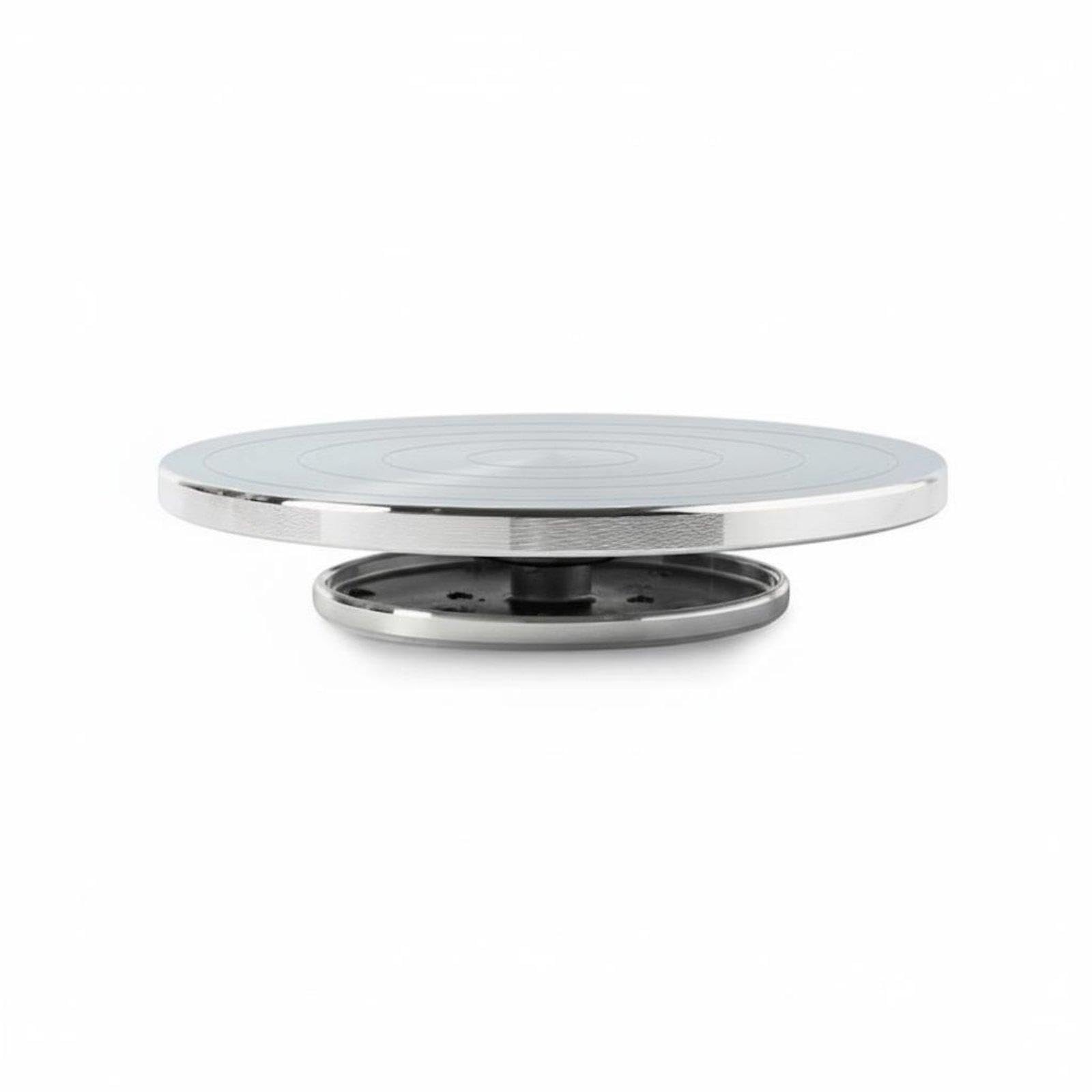 Bnf® Manual Clay Turntable Smooth Rotation Pottery Turntable Precision Bearing Aluminum Alloy Sculpting Wheel for Potters, Beginners, Art Studio, Classroom 25CM-image-39