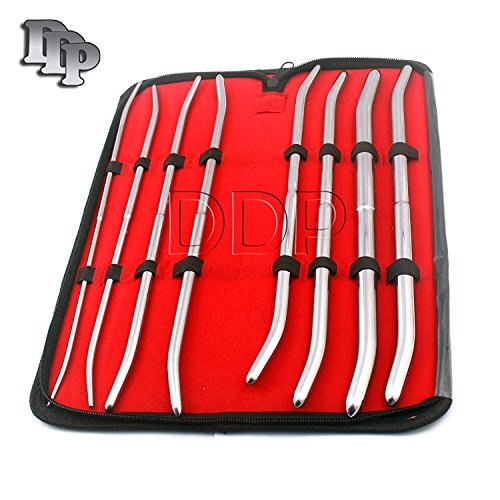 PRATT DILATOR SET OF 8 PCS CURVED DDP INSTRUMENTS