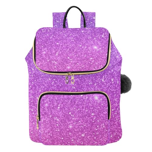 Sac de voyage violet rose pour femme stylée et protégée des pickpockets