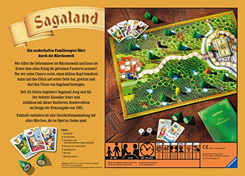 Ravensburger 27040 - Sagaland 40 Jahre Jubiläumsedition - Gesellschaftsspiel für Kinder und Erwachsene, 2-6 Spieler… – Bild 7