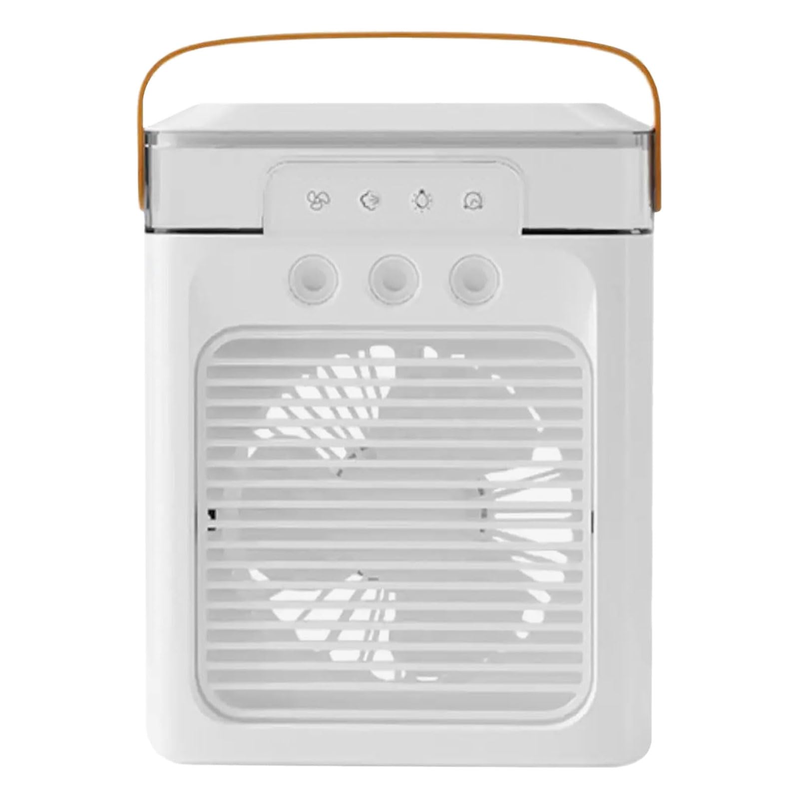 Rechargeable 3 Nozzle Desktop Fan Air Cooling Machine 3 Speeds Cooling Solution for Home Dormitory Own Desktop Humidifier