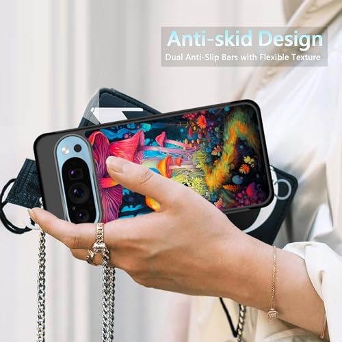 Coque Pixel 10 Pro XL rigide et TPU antichoc design champignon
