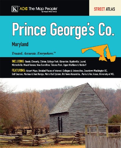 Prince George's County MD Atlas 0841671907 Book Cover