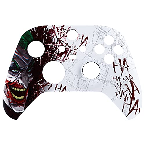 eXtremeRate Carcasa para Xbox Series X S Control Protector Placa Frontal Funda Delantera Reemplazo Kit Cubierta Cover Shell para Xbox Series S X Mando-No Incluye Mando(Joker HAHAHA) - imagen 9
