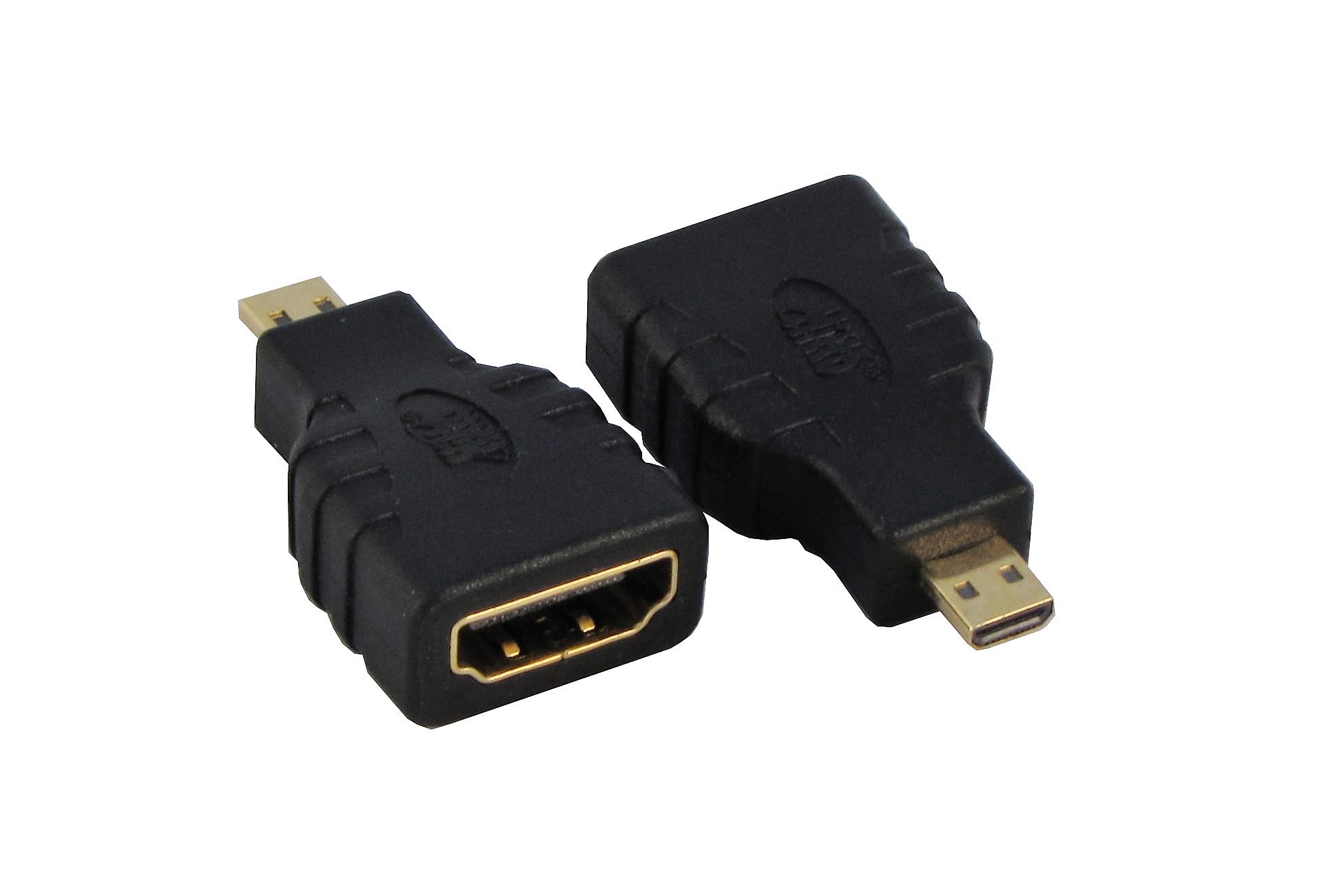 Adaptador HDMI F x Micro HDMI M