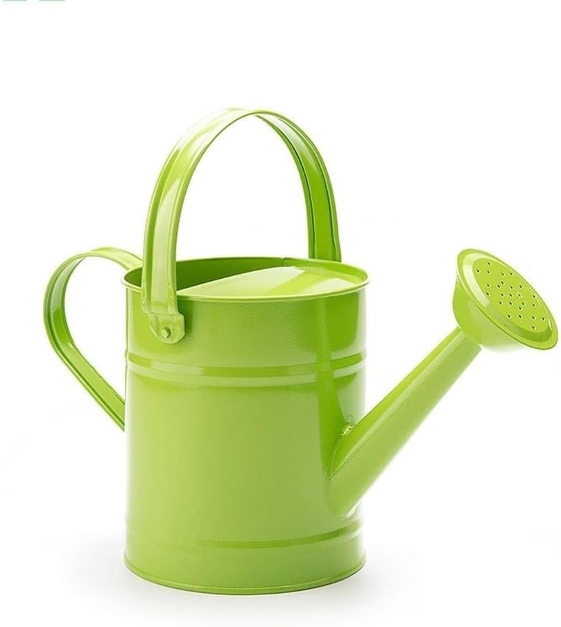 Watering Can Gardening Iron Watering Can Watering Pot 1.5L Watering Can Large Capacity Decorative Watering Can(Pink)