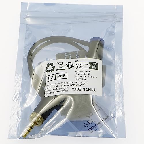 Uonecn Cable de audio de 3 pines macho a ángulo recto con cerradura TRS de 3,5 mm con perfil bajo para Canon-EOS-C70 a Sennheiser-EK-100 G4/G3 - imagen 4