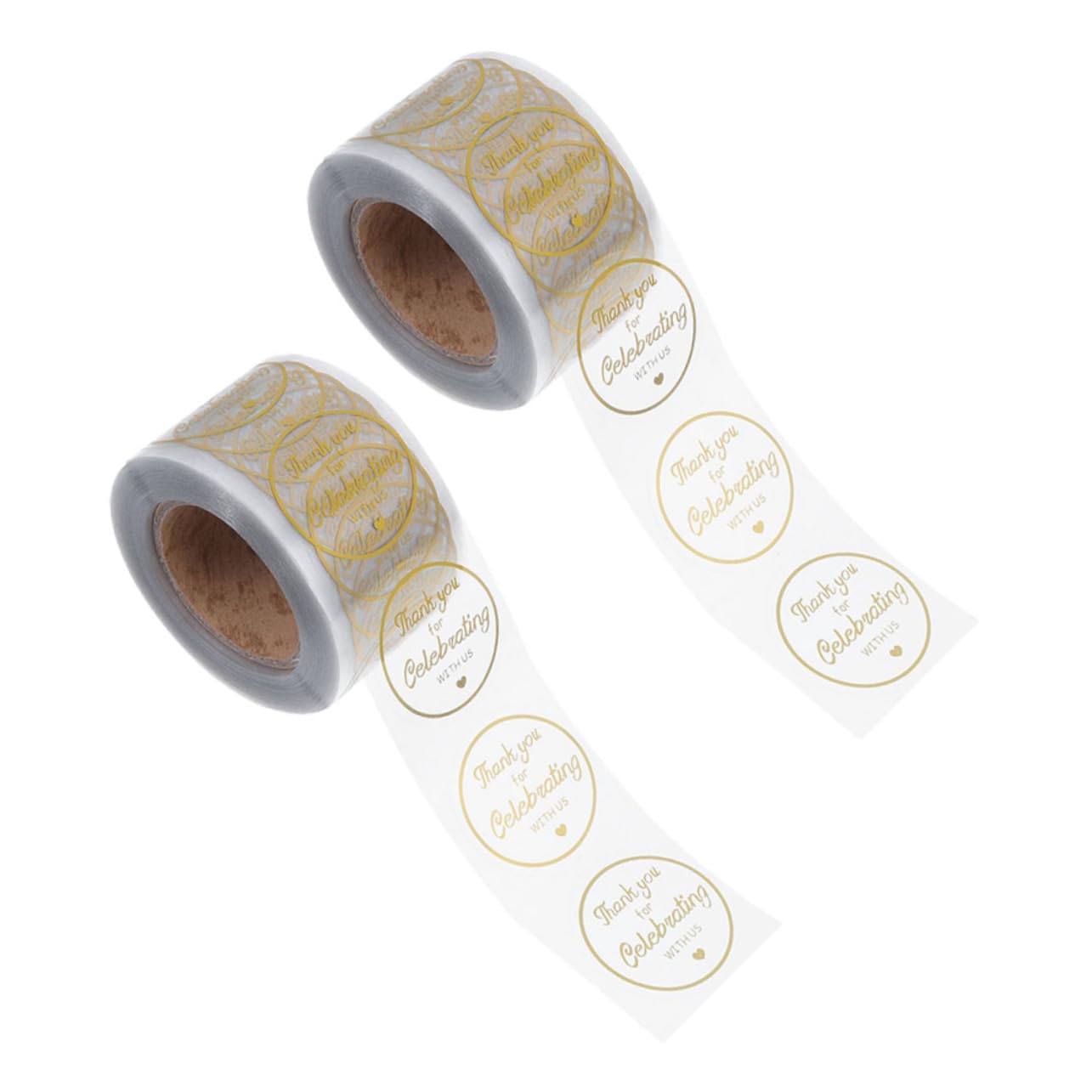 VILLCASE 10rotoli Etichette Decorative Per Confezioni Adesivi Stickers Per Chiusura Buste e Decorazioni Facile Applicazione e Resistente All