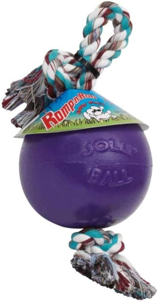 Jolly Pets8-Inch Romp-n-Roll, Purple