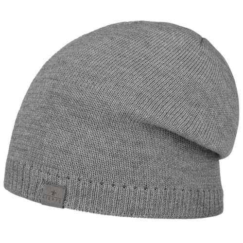 Bonnet en tricot oversize chaud pour automne hiver en laine mérinos fine unisexe Lierys