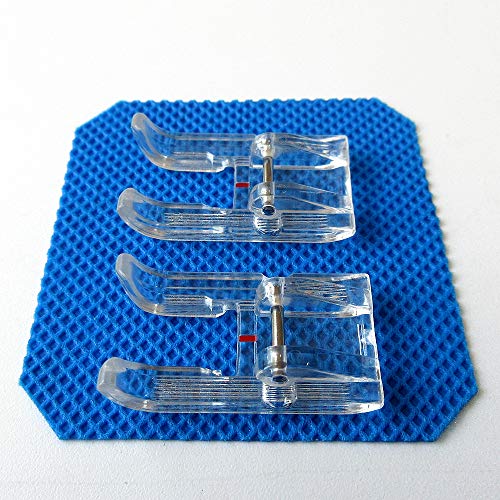 2 Pies Abiertos Transparentes para Puntada Satinada miniatura 3
