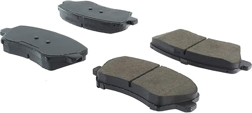 Front Disc Brake Pad Set Compatible With Kia Forte Koup EX 2017 PC-711686