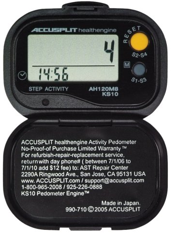 ACCUSPLIT Health Engine AH120M9 Pedometer/Step Counter