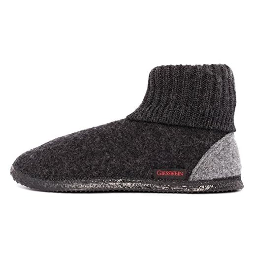 FALKE Herren Lodge Homepad M HP Hausschuh-Socken, Grau (Light Grey 3400), 43-44 8 GIESSWEIN Kramsach Adults, Hüttenschuhe Unisex-Erwachsene, Nachtgrau 028, 43 EU