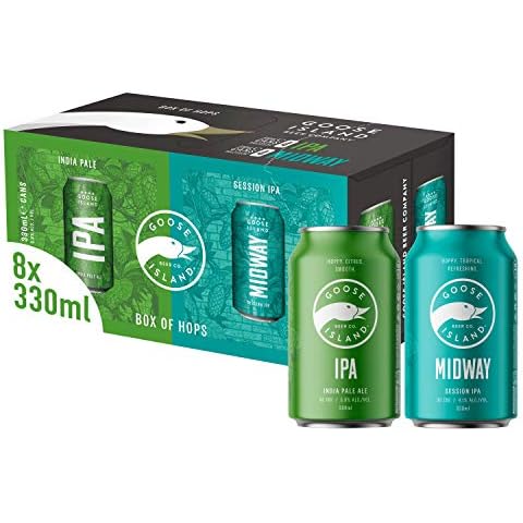 Goose Island Craft Beer Cans Variety Pack, 8 x 330 ml Cover