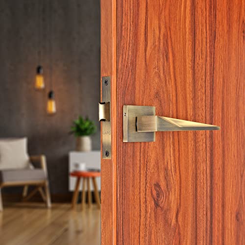 Image of LAPO Heavy Duty Mortise Lock for Door |Bathroom Storeroom and Balcony Door Lock with Bolt Latch and Pull Handle for Home and Office