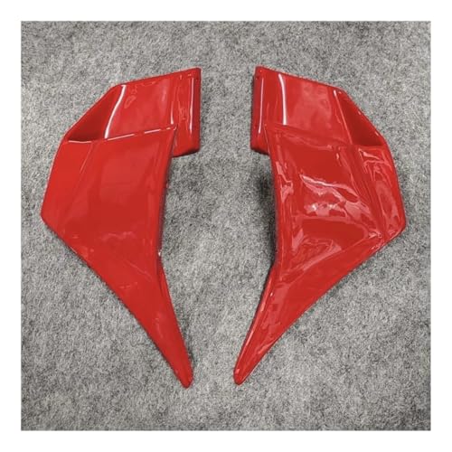 Spoiler moto EX400 rouge aérodynamique améliorant la stabilité