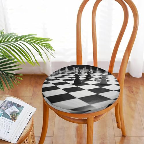 Housse de chaise ronde lavable pour salle à manger moderne - 6