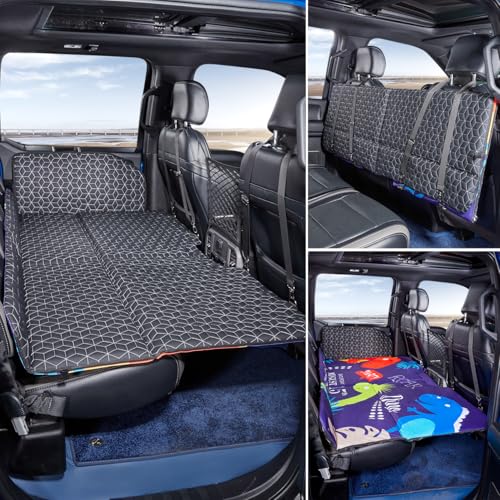 ABE Truck Bed Mattress,Non Inflatable Car Bed Mattress,Truck Bed Air Mattress,Back Seat Bed Inflatable for Car Camping Air Mattress, Back Seat Extender for Dogs Travel Bed for F150/RAM 1500/Silverado