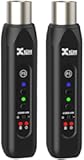 Xvive P3D Bluetooth XLR Receiver Pair for Audio Mixer, Active PA, DJ Systems