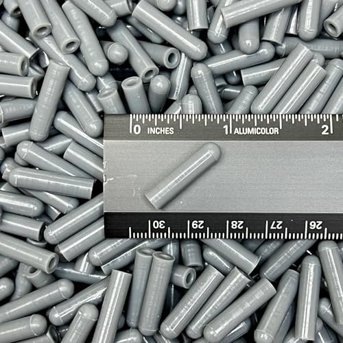 Image of High Temp Masking Supply Silicone Rubber Caps for Parts Up to .125 inch (1 /8 Inch) - Powder Coating, Painting, Automotive, Crafts, DIY - Non-Toxic, Flexible, Reusable SC109 (50 Pack)