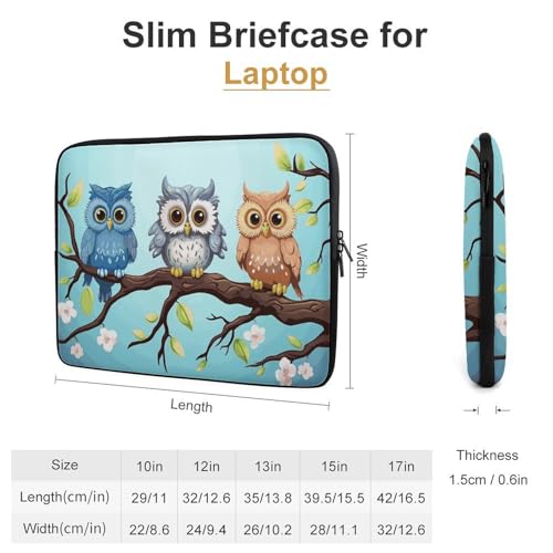 Funda para computadora de 10 a 17 pulgadas compatible con MacBook Air y laptops 2