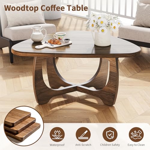 Curlaky Triangle Top Coffee Table
