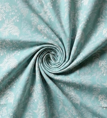 Image of Mafatlal 186 TC Metro Cotton Single Bedsheet | 90 x 60 Inch|Soft, Breathable & Lightweight | with Matching Pillow Cover| Teal Shadow