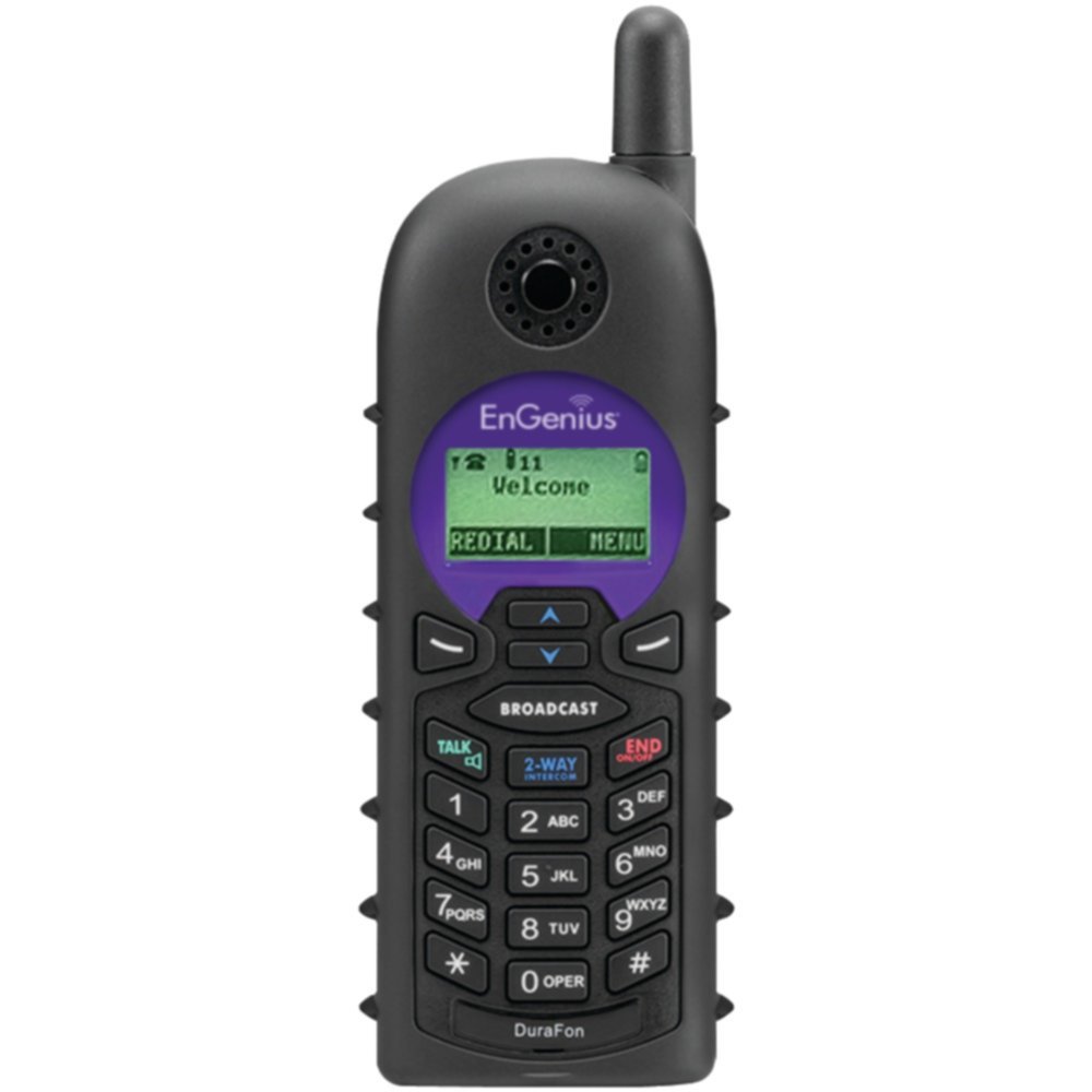 EnGenius DuraFon-SIP-HC DuraFon(R)SIP Low-Profile Handset with 1.5dBi Antenna Electronics Accessories