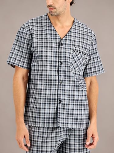 Image of Hanes Men's Hanes Short Sleeve Pj Set