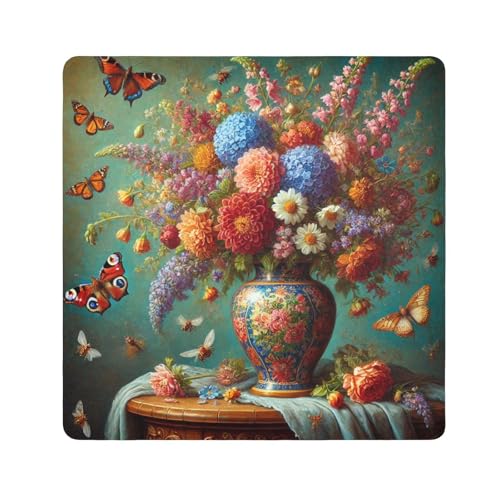 Joko Ivery Floral Butterflies Vintage Teal Camera Lens Wrap 21.7