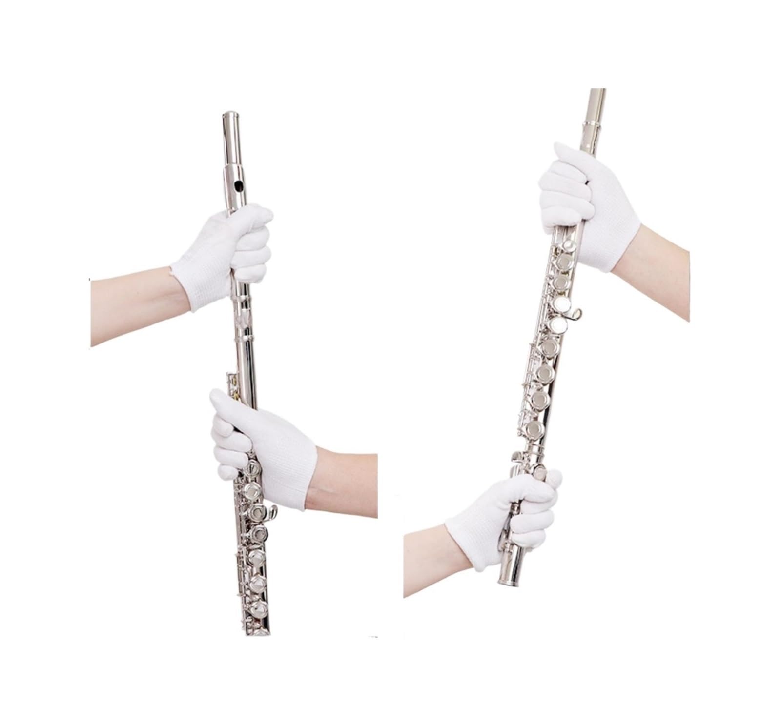 flauta de instrumento musical Flauta para principiantes escuela de rendimiento profesional llave C de cuproníquel chapada en plata y níquel