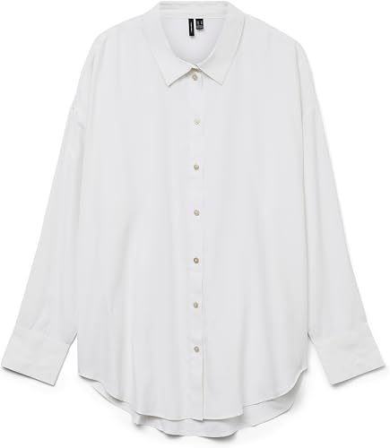 VERO MODA Femme Vmnora WVN GA Noos T-Shirt Surdimensionné Chemisier À Manches Lo