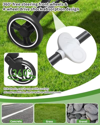 Cochecito plegable para mascotas ideal para pasear con perros y gatos cómodamente 5