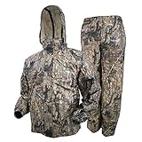 FROGG TOGGS Men's Standard Classic All-Sport Waterproof Breathable Rain Suit, Realtree Timber, Large