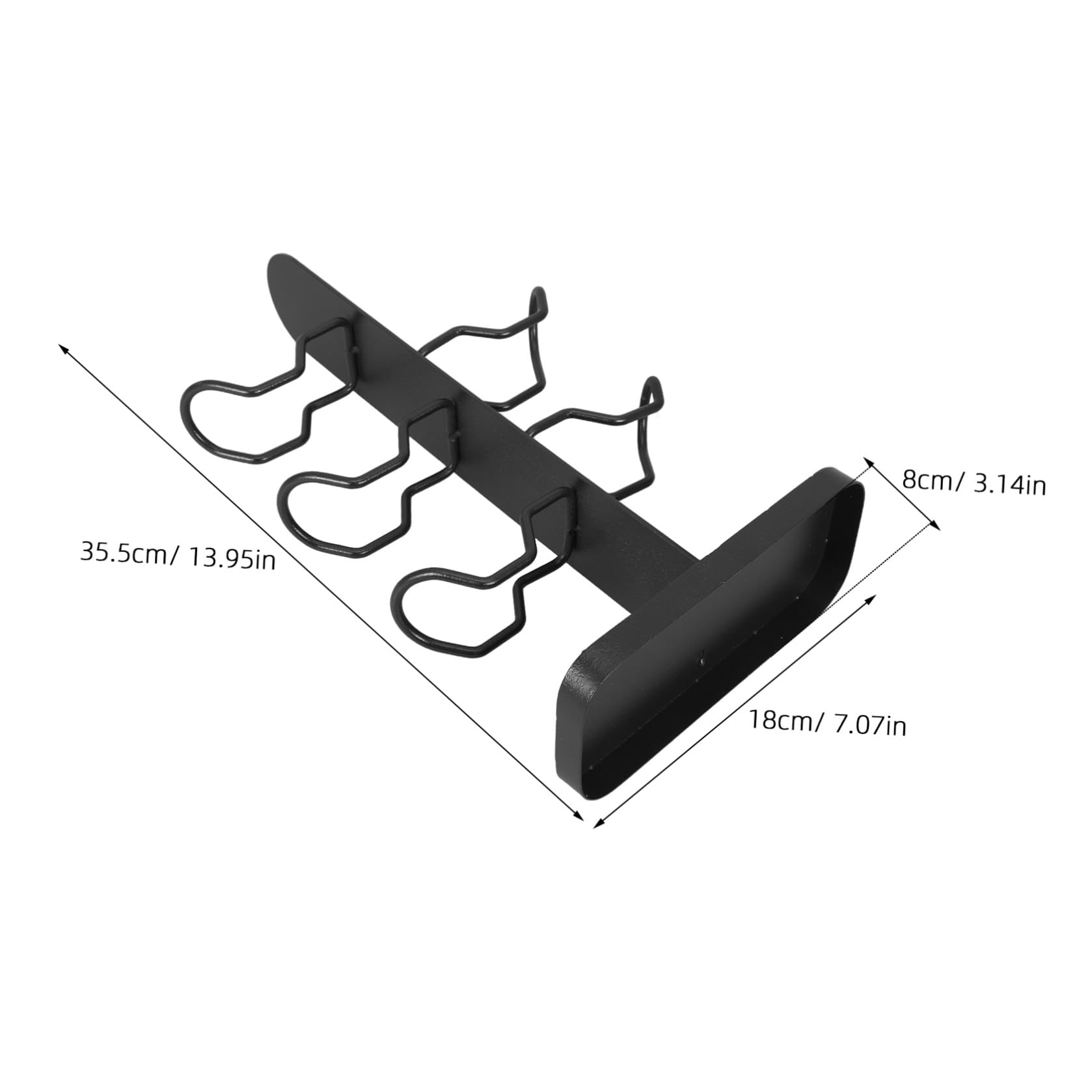 COHEALI Accessorio Mantenere Multifunzione in e Ferro 3 Nero Strati a Supporto per Gaming per Organizzare Ordine Controller Cuffie da Scrivania Postazione Gamer Gioco