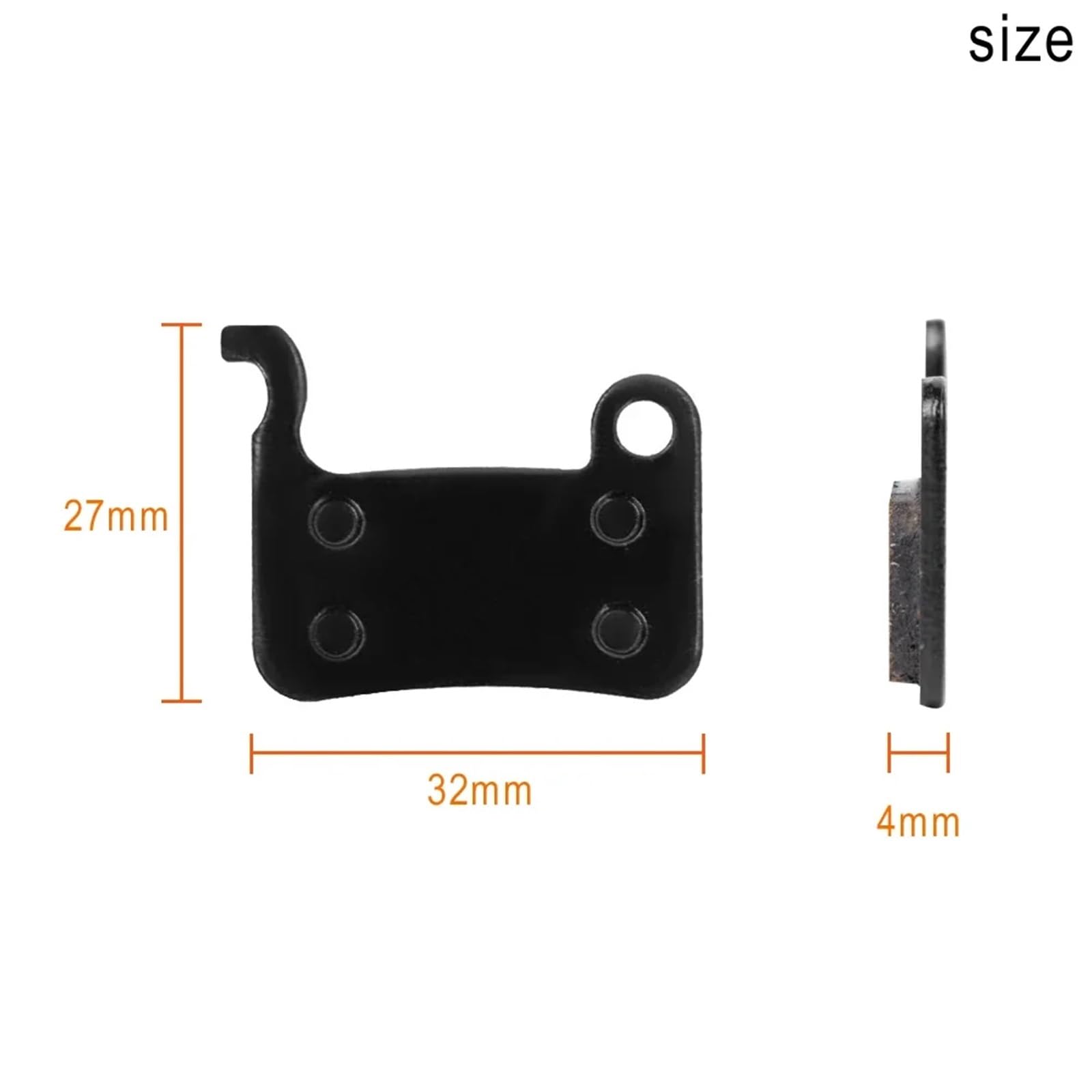 Pastillas de Freno de Disco for Patinete eléctrico Xiao-mi M365/Pro, Freno hidráulico for Bicicleta de montaña, cerámicas, semimetálicas, HB100