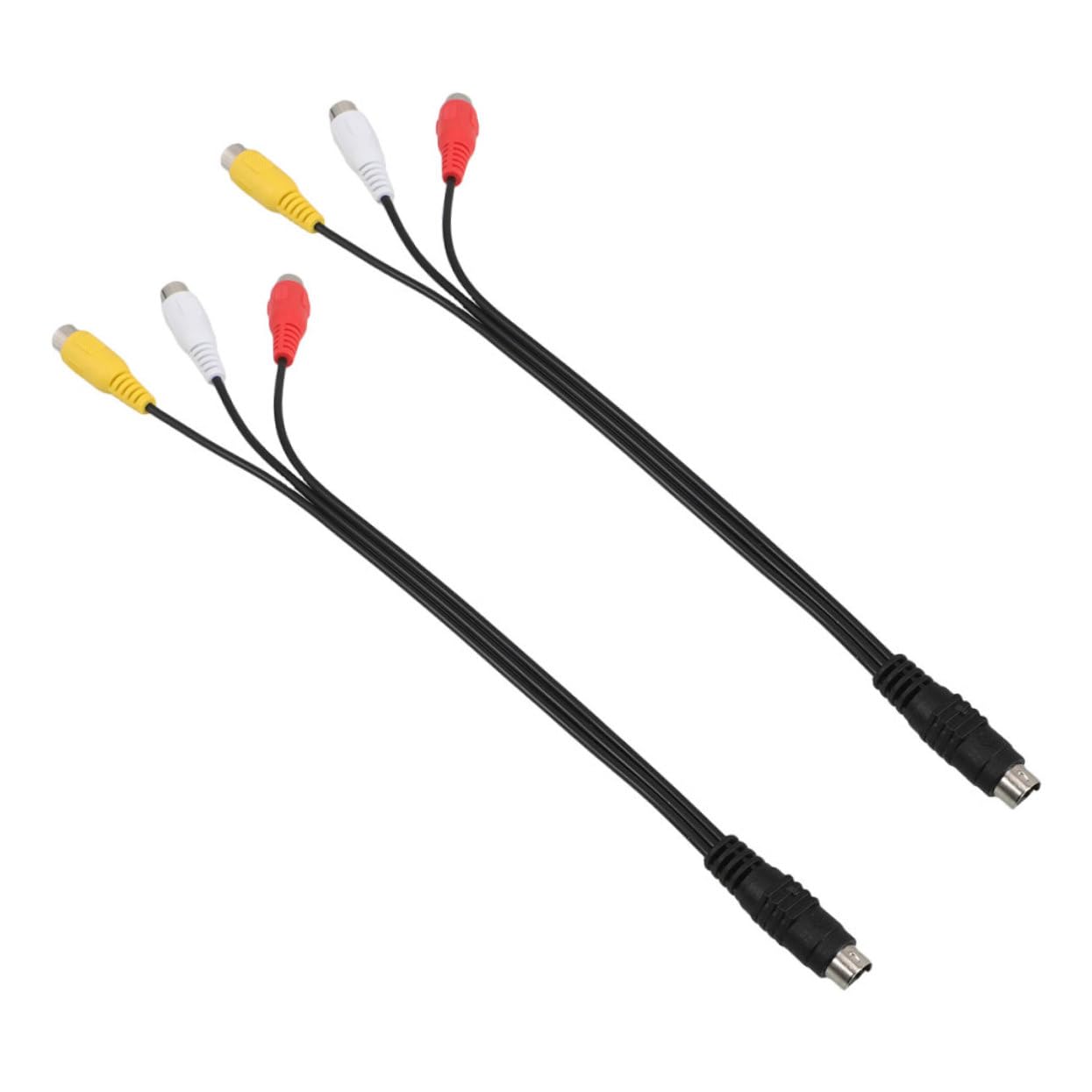 OSOLADY 2pcs Video to Adapter Cable Video Transmission Cord for Multi-Device Compatibility Easy Setup for Tvs Monitors and More