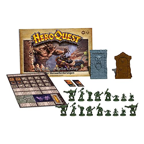Hasbro Hill HeroQuest Die Bastion Kellars Keep Abenteuerpack, ab 14 Jahren, HeroQuest Basisspiel erforderlich, F4543800, Multi – Ansicht 3