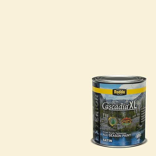 Miniatura 9 de Rodda Paint CASCADIA ZERO - Pintura plana e imprimación para interiores en uno, cuarto de galón, norte frío