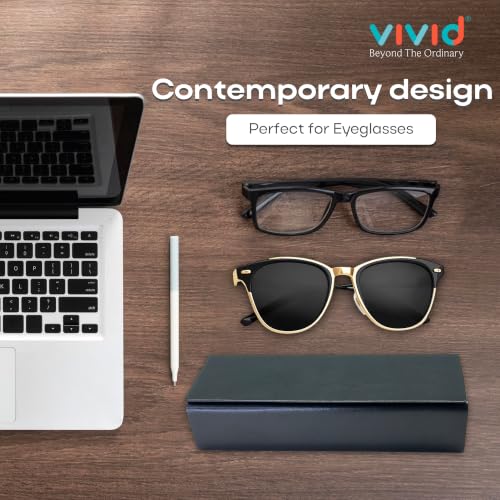 Image of VIVID Unisex Specs Magnetic Eyewear Dabbi Faux Leather Hard Case Cover