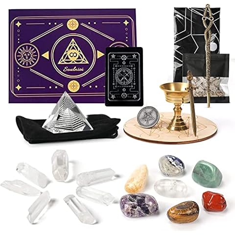 Soulnioi Healing Crystals Set with 7 Chakras Cover