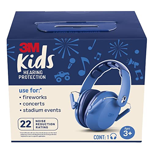 Kids Ear Muffs 22DB Blue