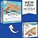 Nonni's Cinnamon Coffee Cake Biscotti Italian Cookies - Italian Biscotti Almond Cookies w/Cinnamon Streusel Icing - Biscotti Individually Wrapped Cookies - Kosher Coffee Cookies - 6.88 oz