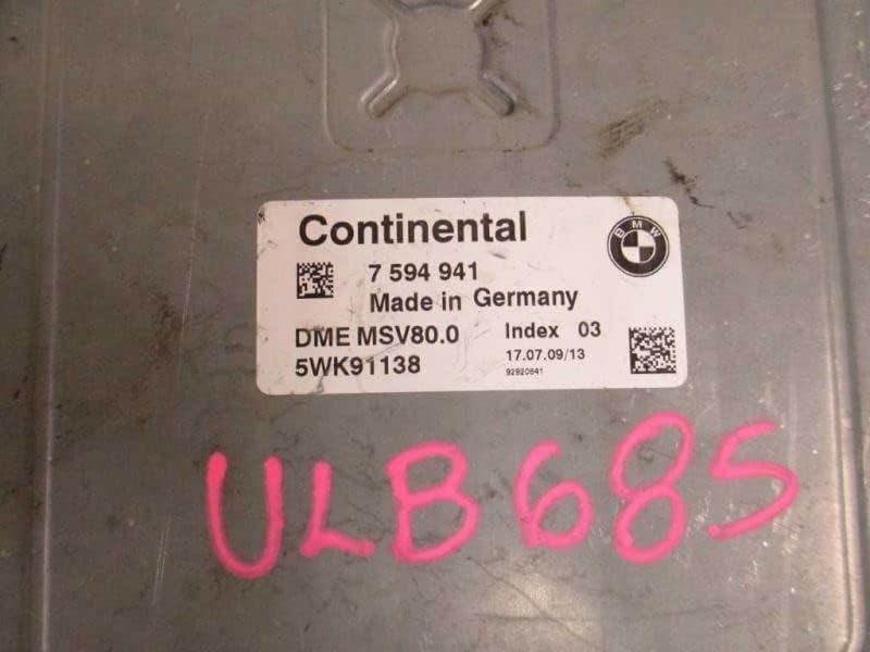 Engine ECM Control Module Fits 08-10 Compatible with BMW 328i 528i 7 594 941 7594941