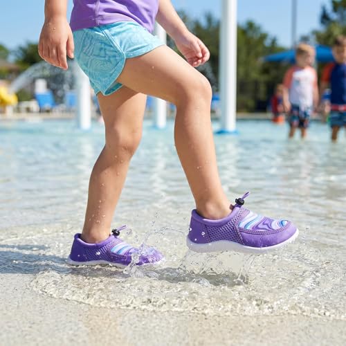 Image of WateLves Kids Water Shoes for Boys and Girls Quick Dry Barefoot Aqua Socks Beach Swim Pool Shoes Toddler Little Kid to Big Kid